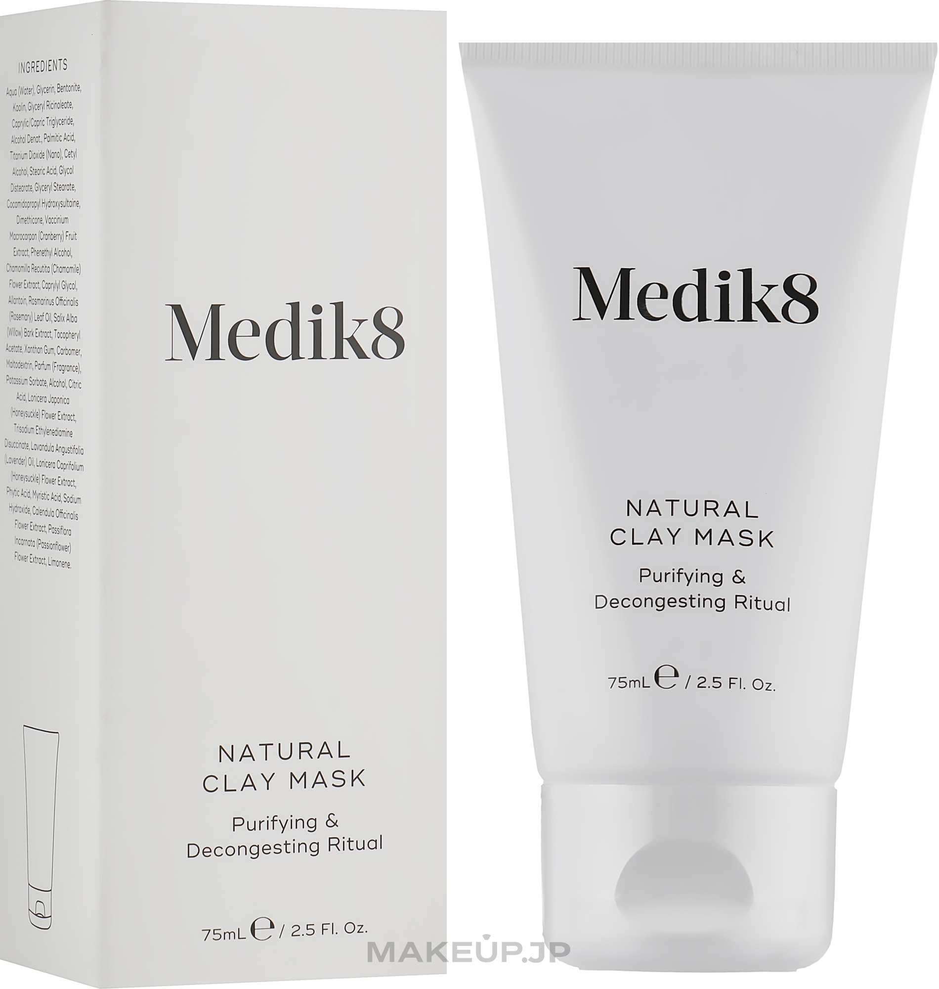 Deep Cleansing Clay Mask - Medik8 Natural Clay Mask — photo 75 ml