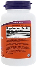 Alpha Lipoic Acid, 250 mg, capsules - Now Foods Alpha Lipoic Acid — photo N2