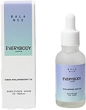 Fragrances, Perfumes, Cosmetics Moisturizing Serum with 2% Hyaluronic Acid - EveryBody Balance