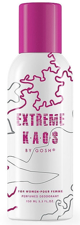 Gosh Extreme Kaos For Women - Deodorant Spray — photo N1