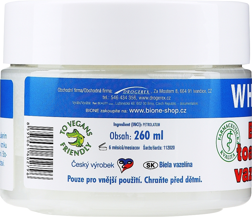 White Vaseline - Bione Cosmetics White Vaseline — photo N5
