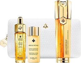 Fragrances, Perfumes, Cosmetics Set - Abeille Royale Double R Advanced Serum Anti-Aging Limited Edition Set (serum/50 ml + oil/15 ml + lot/40 ml + bag)