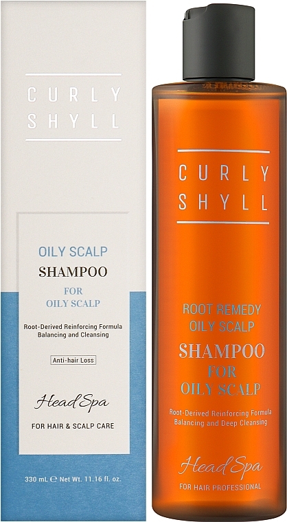 Shampoo for Oily Scalp - Curly Shyll Root Remedy Oily Scalp Shampoo — photo N2