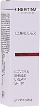 Protective Tinted Face Cream - Christina Comodex Cover & Shield Cream SPF20 — photo N1
