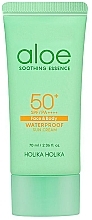 Fragrances, Perfumes, Cosmetics Waterproof Aloe Sunscreen - Holika Holika Aloe Soothing Essence Waterproof Sun Cream SPF50/PA + + + +