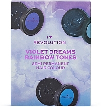 Set - I Heart Revolution Violet Dreams Rainbow Drops (h/tones/3x120ml) — photo N2