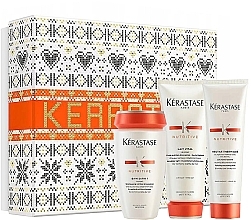 Fragrances, Perfumes, Cosmetics Set - Kerastase Nutritive Christmas Set 2020 (sham/250ml + h/milk/200ml + h/milk/150ml)