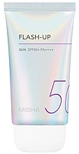 Fragrances, Perfumes, Cosmetics Facial Sun Cream - Missha Flash Up Sun SPF50+ Pa++++