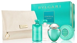 Fragrances, Perfumes, Cosmetics Bvlgari Omnia Paraiba - Set (edt/25ml + b/lot/75ml + soap/75g + sh/oil/75ml + bag)