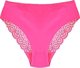 Fragrances, Perfumes, Cosmetics Figi Women Panties with Lace Back & Laser Cut, pink - Moraj