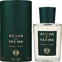 Acqua di Parma Colonia C.L.U.B. 2022 - Eau de Cologne — photo N1