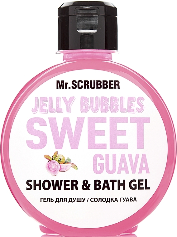 Shower Gel - Mr.Scrubber Jelly Bubbles Sweet Guava Shower & Bath Gel — photo N1