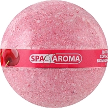 Kids Bath Bomb 'Cherry' - Bioton Cosmetics Spa & Aroma Cherry Bath Bomb — photo N1