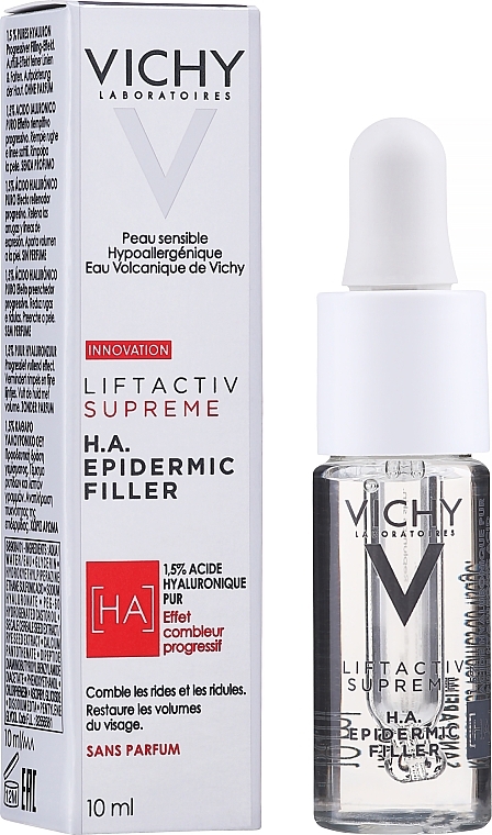 GIFT Extended Release Hyaluronic Serum Filler - Vichy Liftactiv Supreme H.A Epidermic Filler (mini size)	 — photo N1