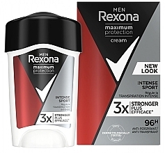 Men Deodorant Stick - Rexona Men Maximum Protection Cream Intense Sport — photo N1