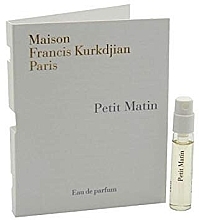 Fragrances, Perfumes, Cosmetics Maison Francis Kurkdjian Petit Matin - Eau de Parfum (sample)