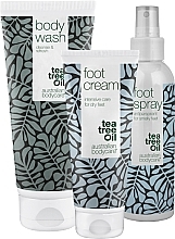 Set - Australian Bodycare 3 Step Foot Care Kit (foot/cr/100ml + sh/gel/200ml + foot/spray/150ml) — photo N2