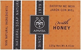 Fragrances, Perfumes, Cosmetics Soap "Honey" - Apivita Soap with honey