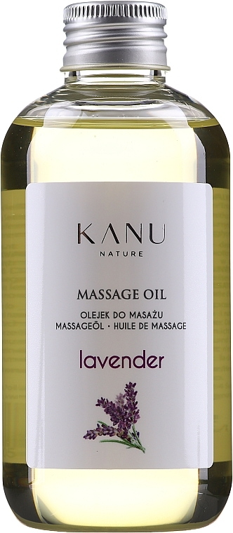 Massage Oil "Lavender & Sandalwood" - Kanu Nature Lavender Sandalwood Massage Oil — photo N1