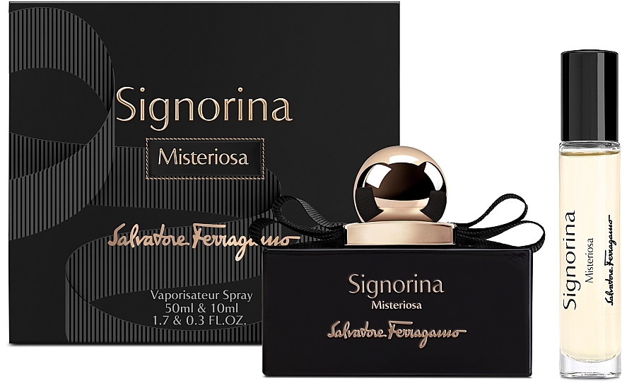 Salvatore Ferragamo Signorina Misteriosa - Set (edp/50ml + mini/10ml) — photo N1