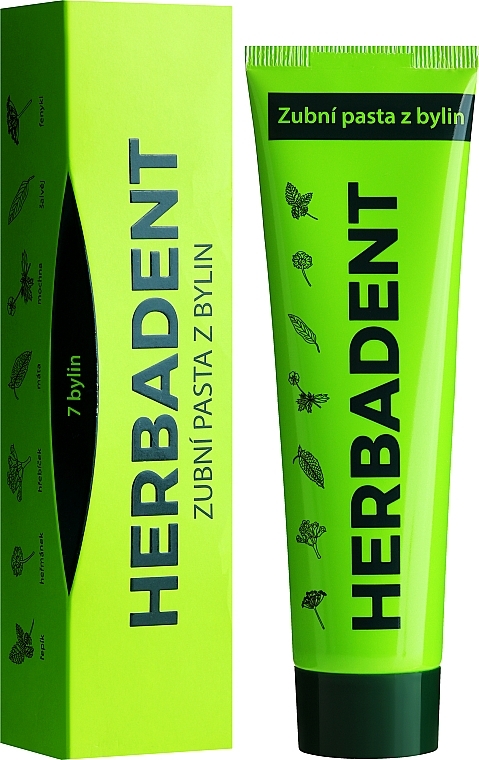 Herbal Toothpaste - Herbadent Original Herbal Toothpaste — photo N2