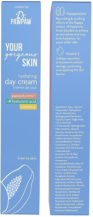 Moisturizing Day Face Cream - Dr. PAWPAW Your Gorgeous Skin Hydrating Day Cream — photo N3