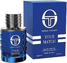 Fragrances, Perfumes, Cosmetics Sergio Tacchini Your Match - Eau de Toilette (tester with cap) 