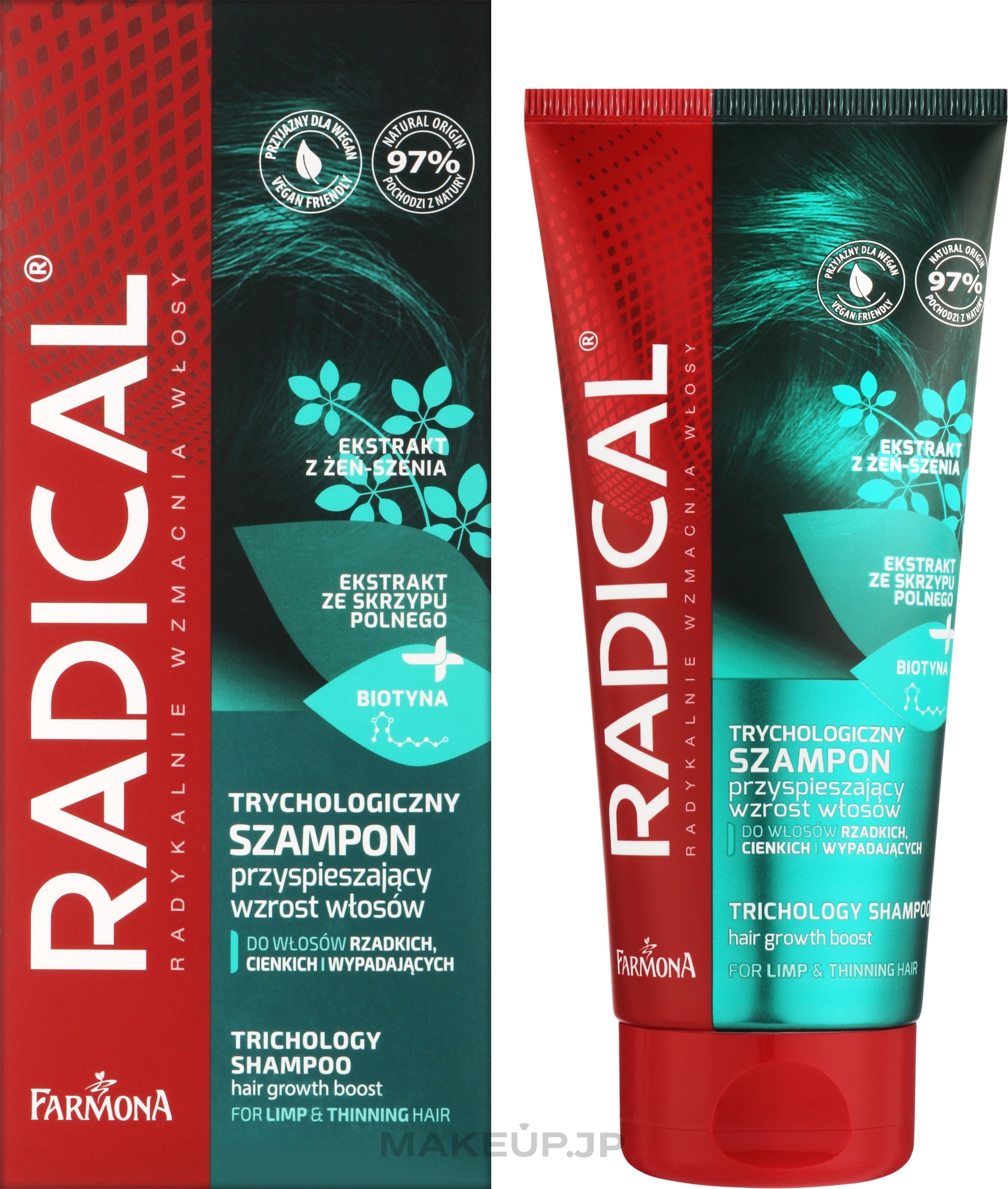 Tryhological Hair Growth Shampoo - Farmona Radical Trichology Shampoo — photo 200 ml