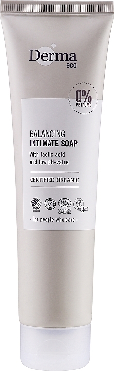 Intimate Wash Soap - Derma Eco Balancing Intimate Soap — photo N1