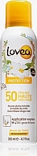 Fragrances, Perfumes, Cosmetics Tanning Emulsion Spray SPF 50 - Lovea High Protection & Tanning Mist SPF 50