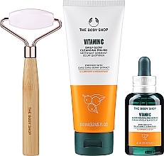 Set - The Body Shop Glow & Peace Vitamin C Skincare Gift Christmas Gift Set — photo N7