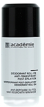After Epilation Antiperspirant Deodorant - Academie Acad'Epil Deodorant Roll-on Specifique Post  — photo N1