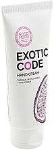 Fragrances, Perfumes, Cosmetics Moisturizing Hand Cream for Dry & Normal Skin - Good Mood Exotic Code Hand Cream