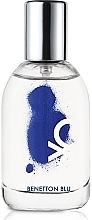 Fragrances, Perfumes, Cosmetics Benetton Blu Man - Eau de Toilette (tester with cap)