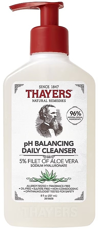 Face Cleanser - Thayers PH Balancing Daily Cleanser — photo N1