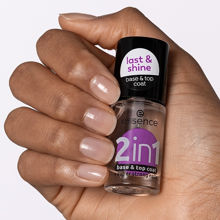 Base & Top Coat - Essence 2 In 1 Base & Top Coat — photo N4