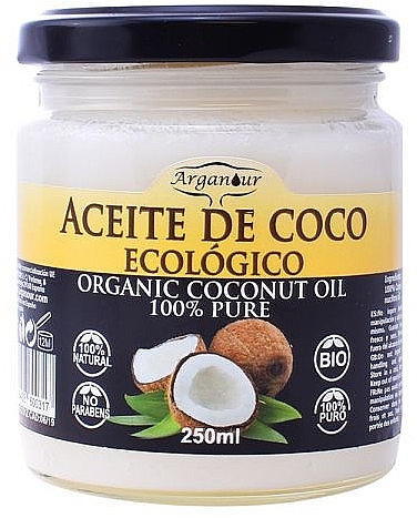 Organic Coconut Oil - Arganour Coconut Oil — photo N1