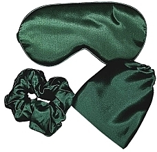 Yeye (sleep band/1 pc + hair band/1 pc + Storage bag/1 pc) - Sleeping Set, green — photo N1