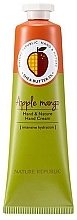 Moisturizing Hand Cream - Nature Republic Hand and Nature Hand Cream Mango — photo N1