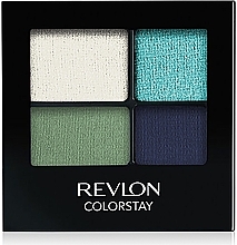 Fragrances, Perfumes, Cosmetics Long-Lasting Eyeshadow - Revlon Colorstay 16 Hour Eyeshadow Quad