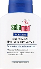 Shower Gel - Sebamed Men Energizing Hair & Body Wash — photo N2