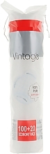 Fragrances, Perfumes, Cosmetics Cotton Pads, 100 + 20 pcs - Vintage Provence Matin Cotton Pads