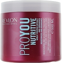 Fragrances, Perfumes, Cosmetics Nourishing & Moisturizing Hair Mask - Revlon Professional Pro You Nutritive Mask