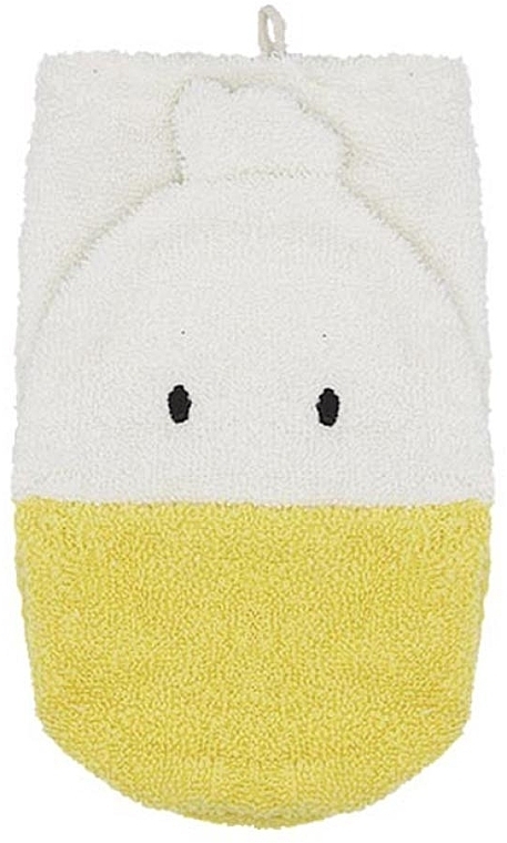 Kids Puppet Bath Sponge 'Duck Eric' - Fuernis Wash Glove Small — photo N1