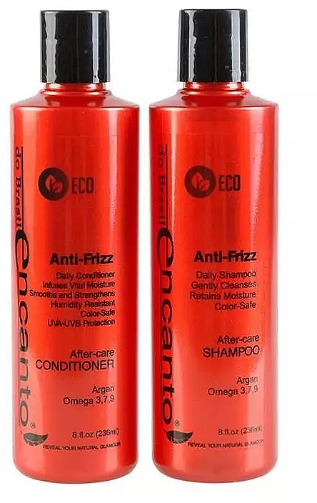 セット - Encanto Anti-Frizz After-Care Set (shm/236ml + cond/236ml) — photo N1