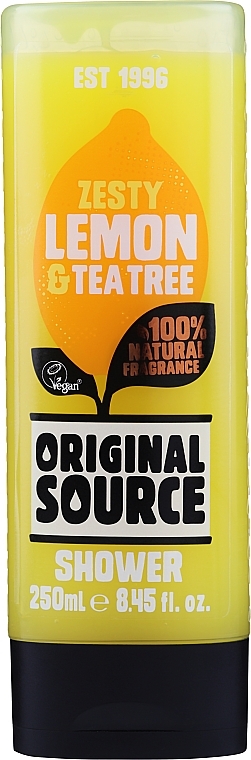 Lemon & Tea Tree Shower Gel - Original Source Lemon & Tea Tree Shower Gel — photo N1