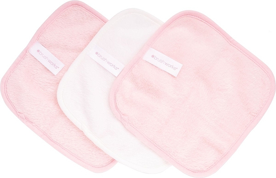 Face Cleansing Wipes - Brushworks Reusable Makeup Remover Cloths — photo N2