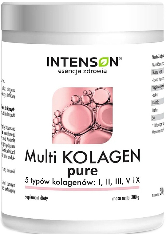 Multi Collagen Bioactive Supplement - Intenson Multi Kolagen Pure — photo N1