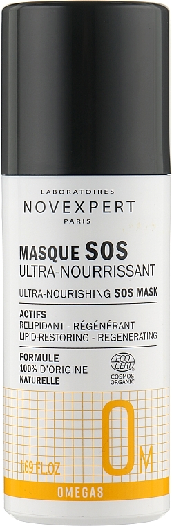 Ultra-Nourishing Mask - Novexpert Omegas Ultra-Nourishing SOS Mask — photo N1