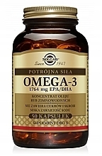 Omega-3 Dietary Supplement 1764 mg EPA & DHA - Solgar 1764 mg Omega-3 EPA & DHA — photo N1